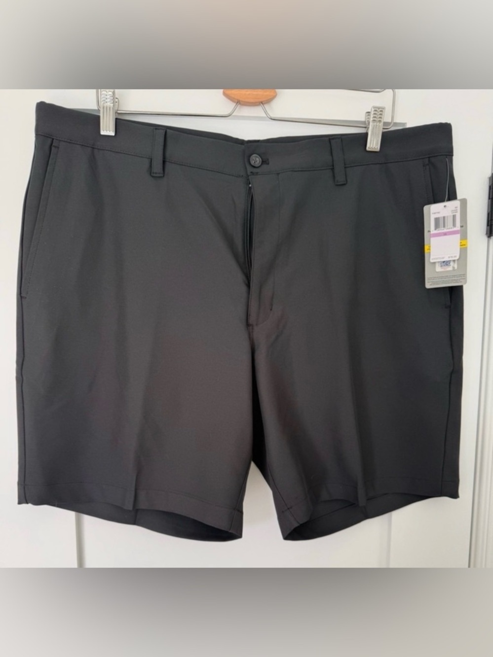 PGA Tour Golf Shorts BNWT 38⛳ Men’s Black Performance Stretch Lightweight Summer